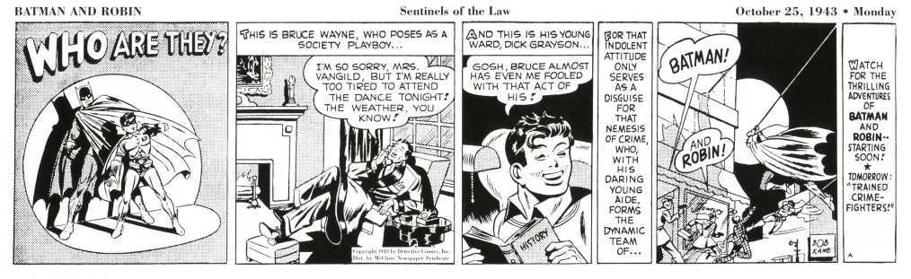 BOF's BATMAN TIMELINE - "Batman in 1943" - BATMAN ON FILM